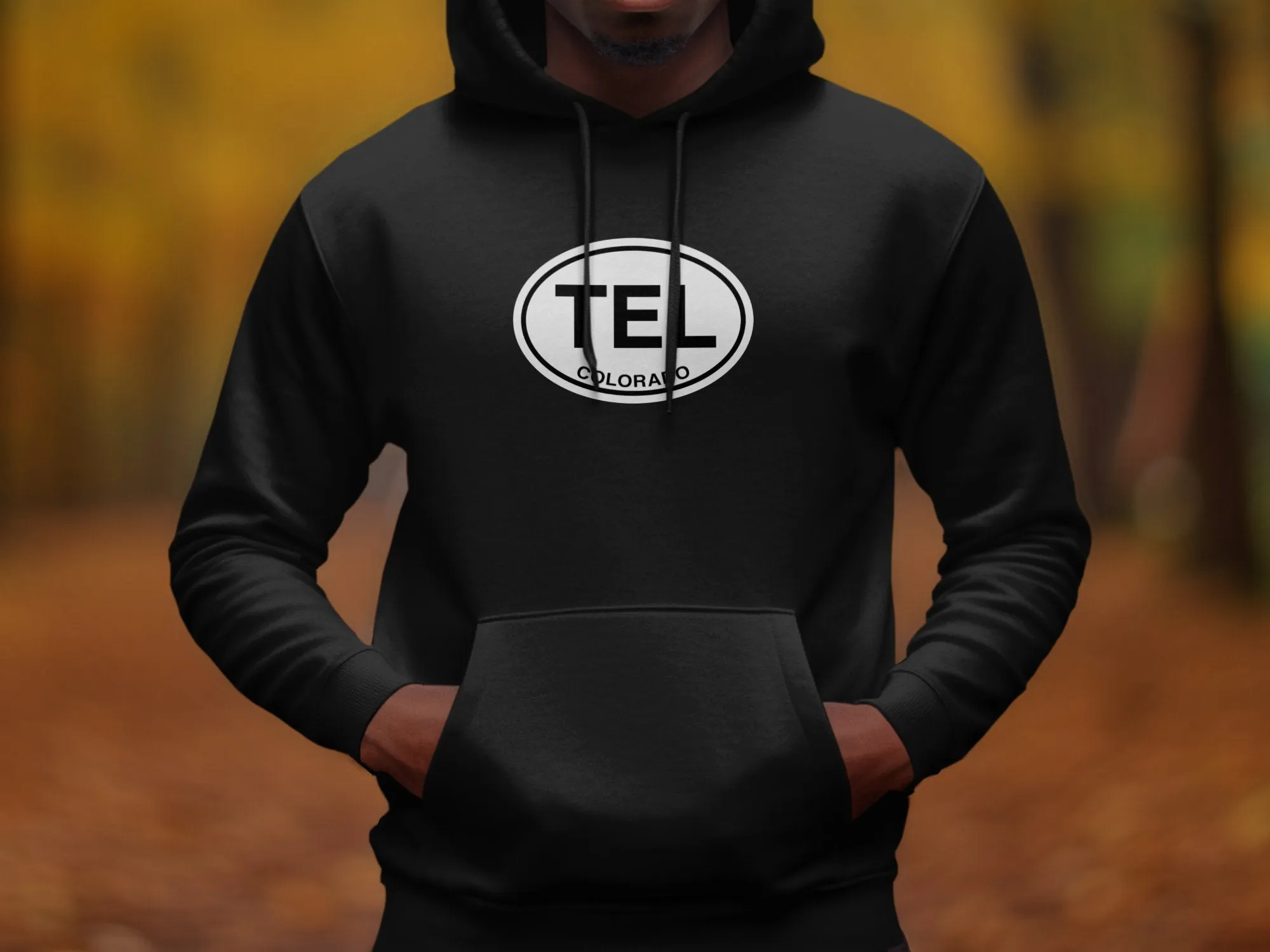 Telluride Mens Hoodie - Warm Gear for Colorado Mountain Fans