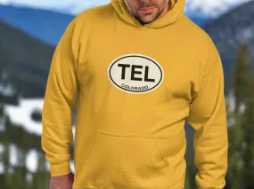 Telluride Mens Hoodie - Warm Gear for Colorado Mountain Fans
