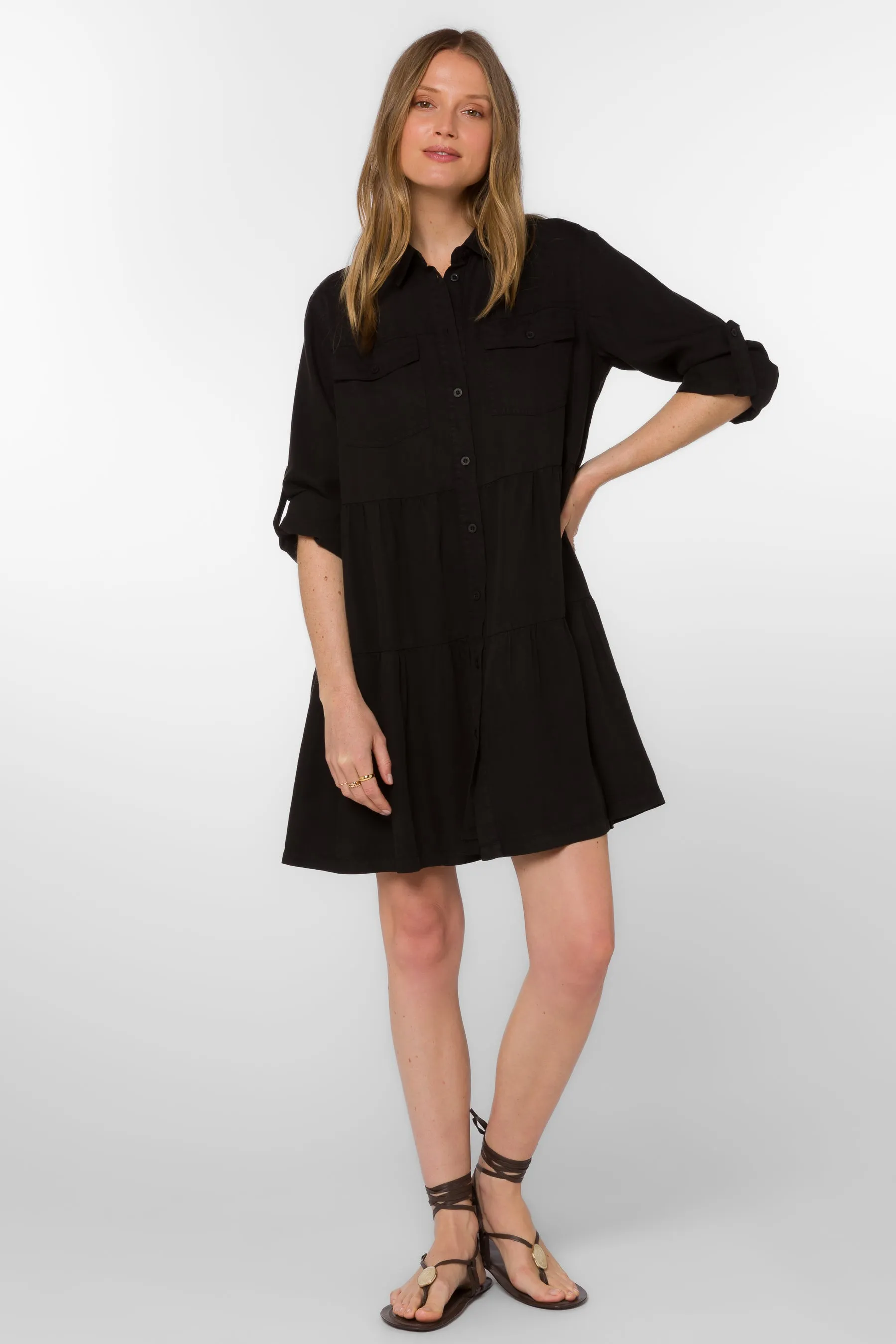 UB BASICS: BREE TENCEL™ DRESS