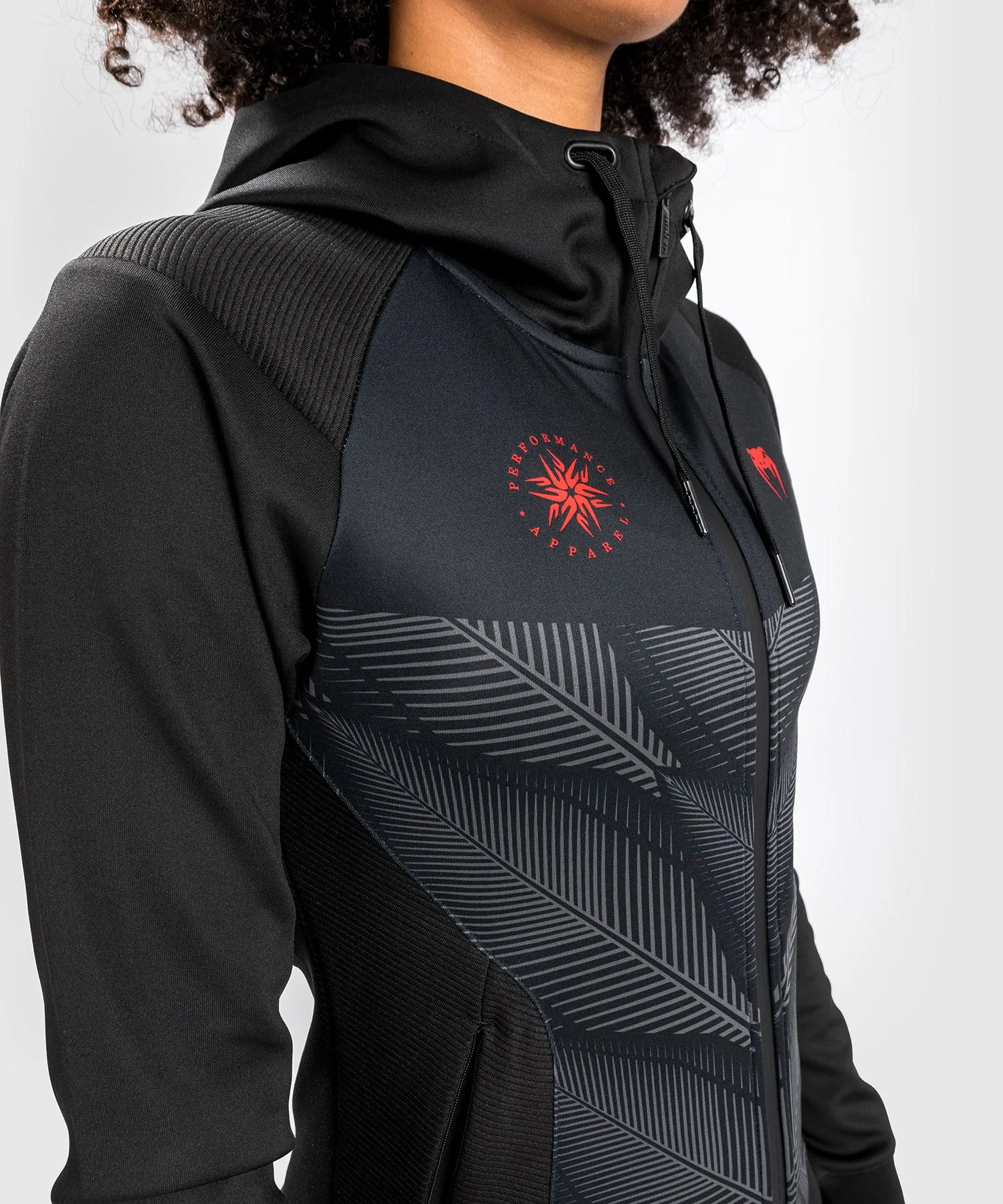 Venum Phantom Hoodie - For Women - Black/Red