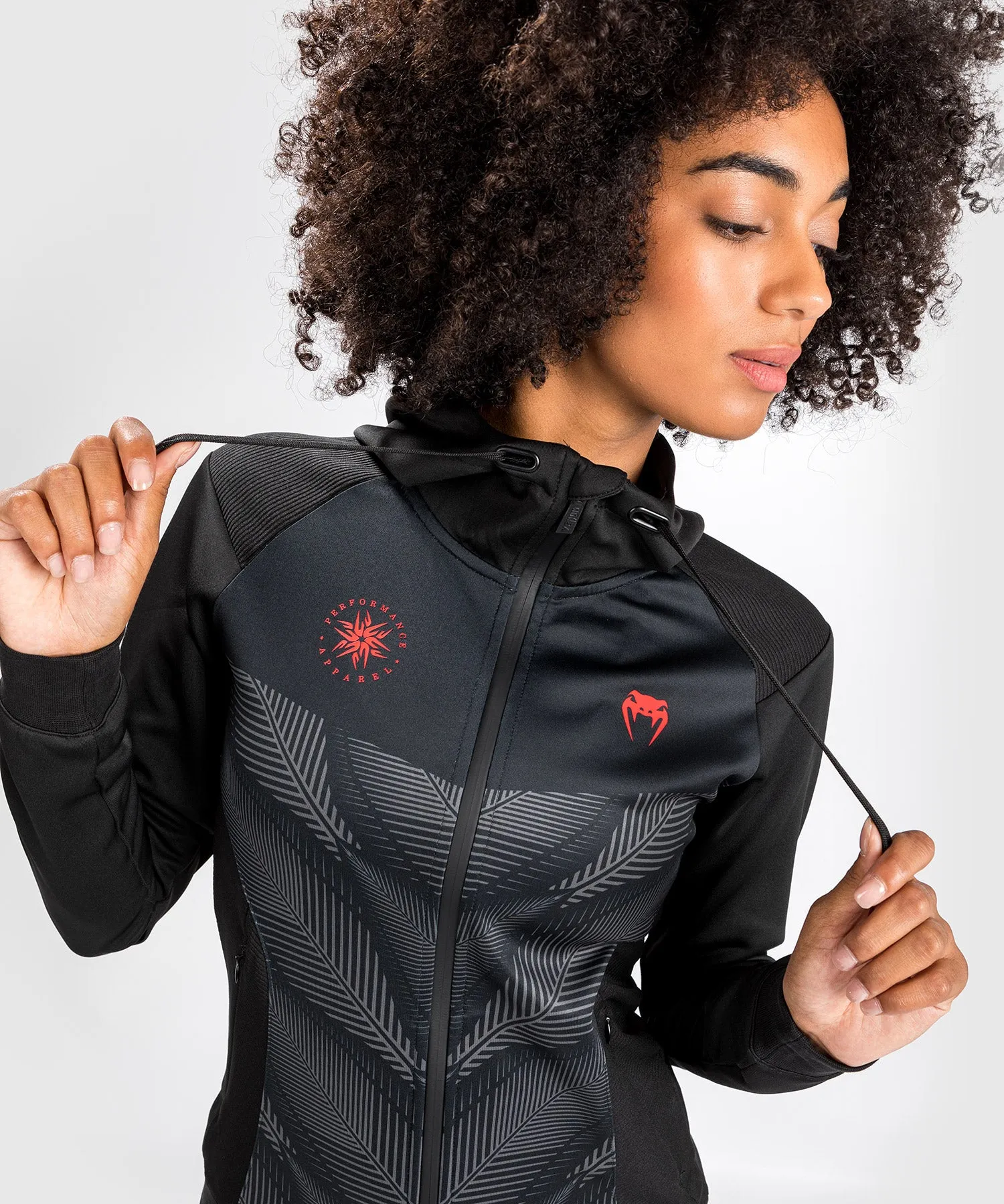 Venum Phantom Hoodie - For Women - Black/Red