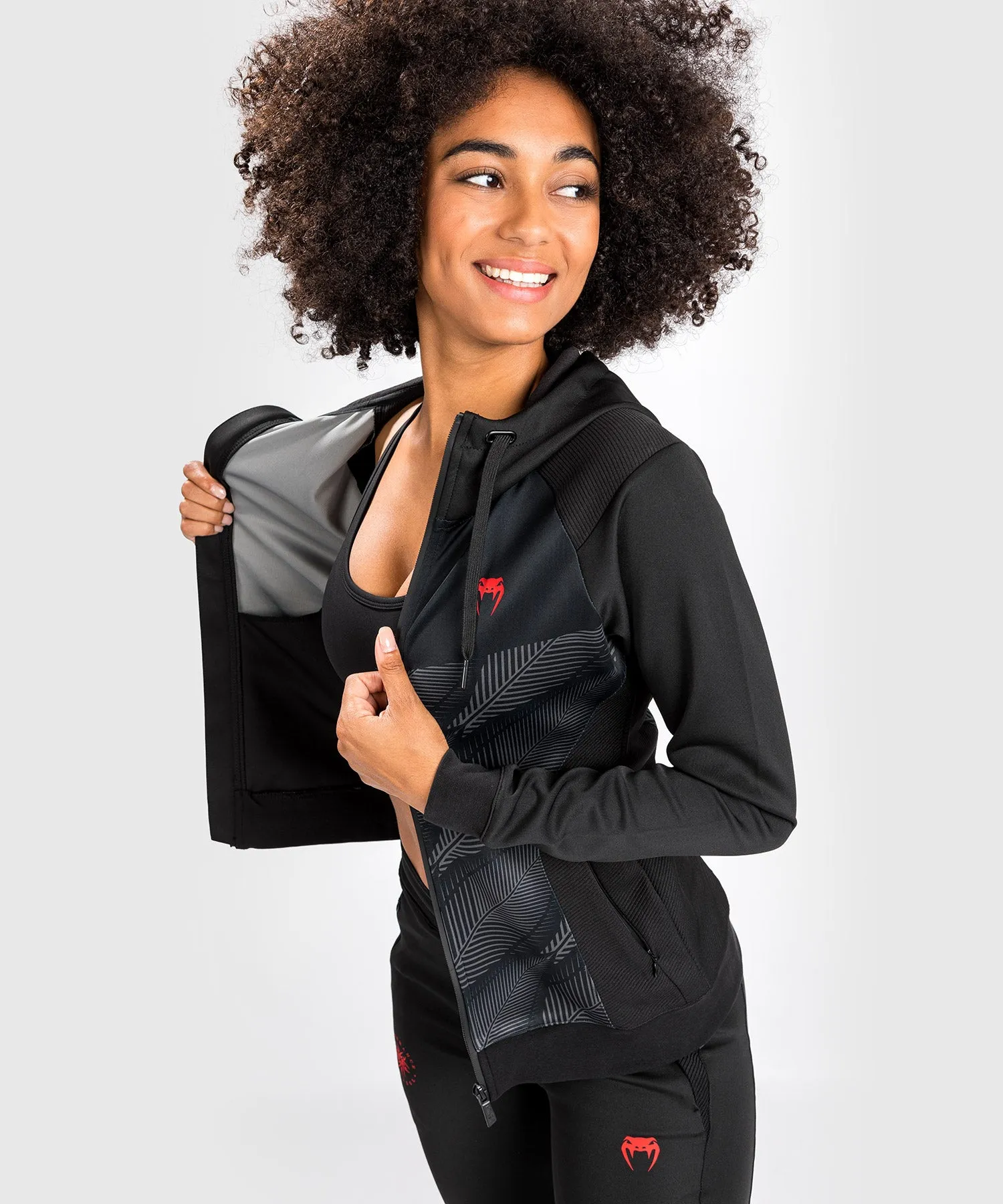 Venum Phantom Hoodie - For Women - Black/Red