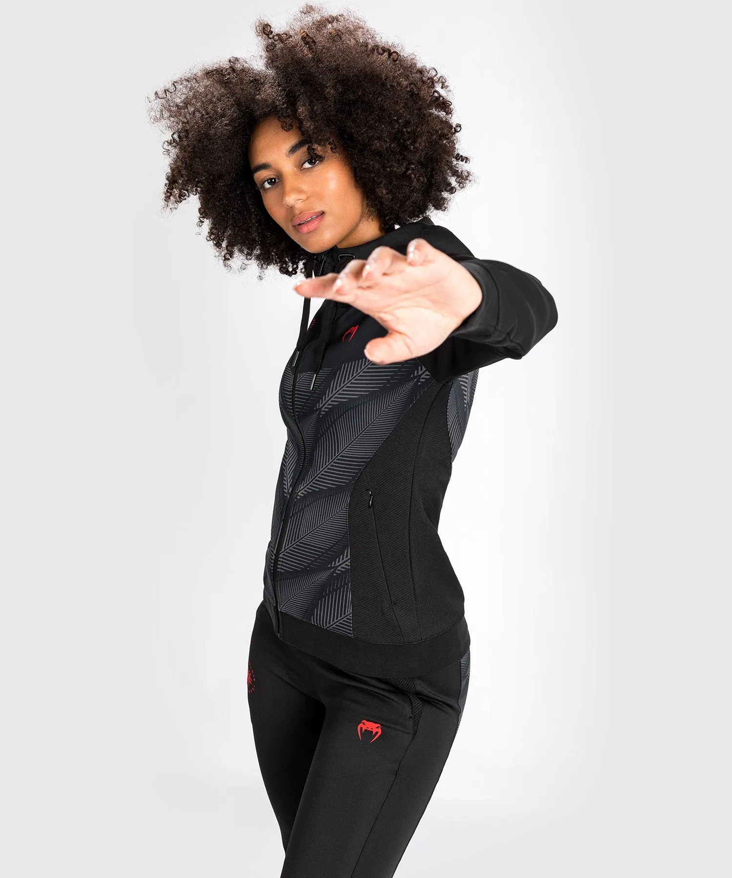 Venum Phantom Hoodie - For Women - Black/Red