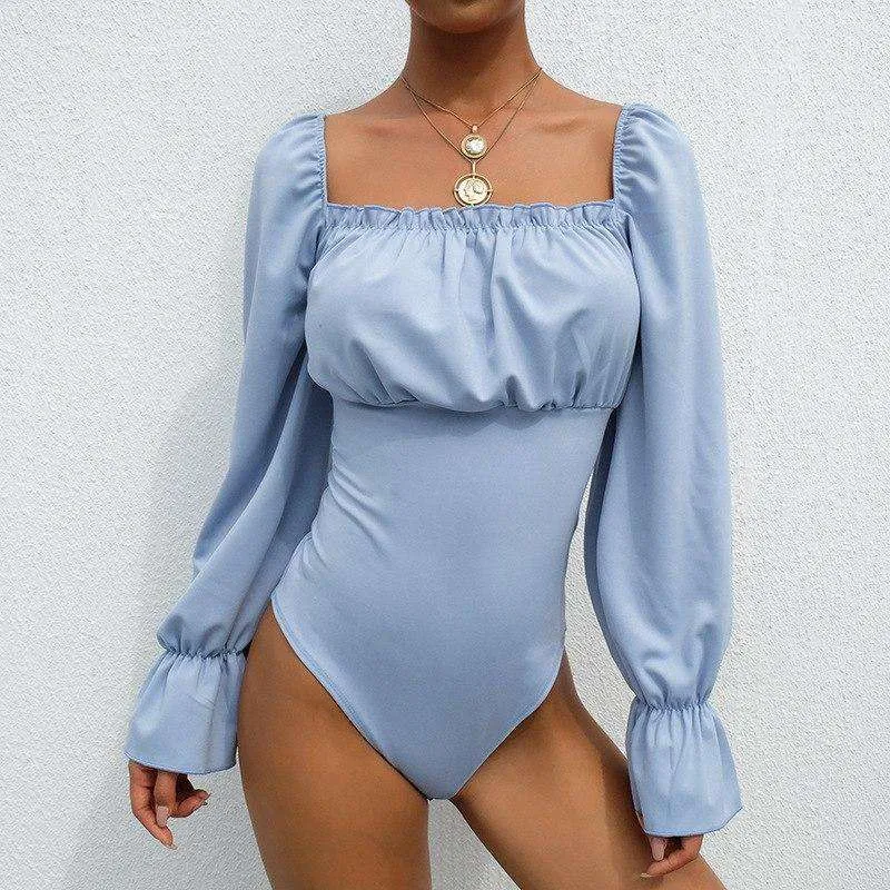 Verband Overalls Blau Langarm Bodystyle