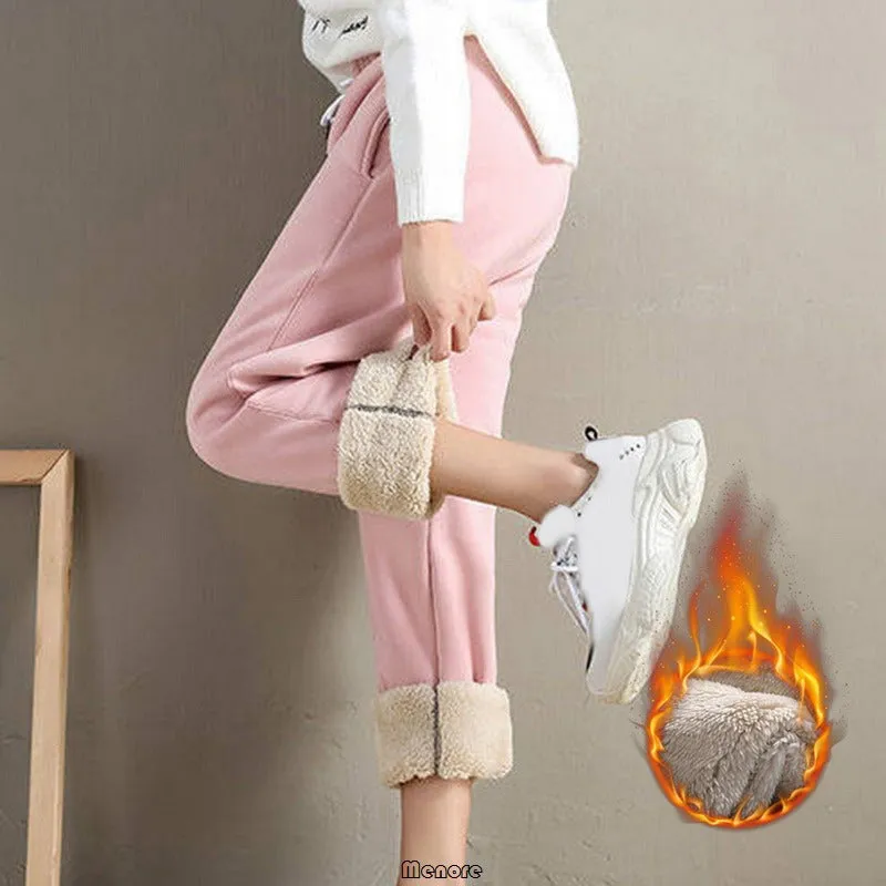 Versatile Thick Fleece Guard Pants