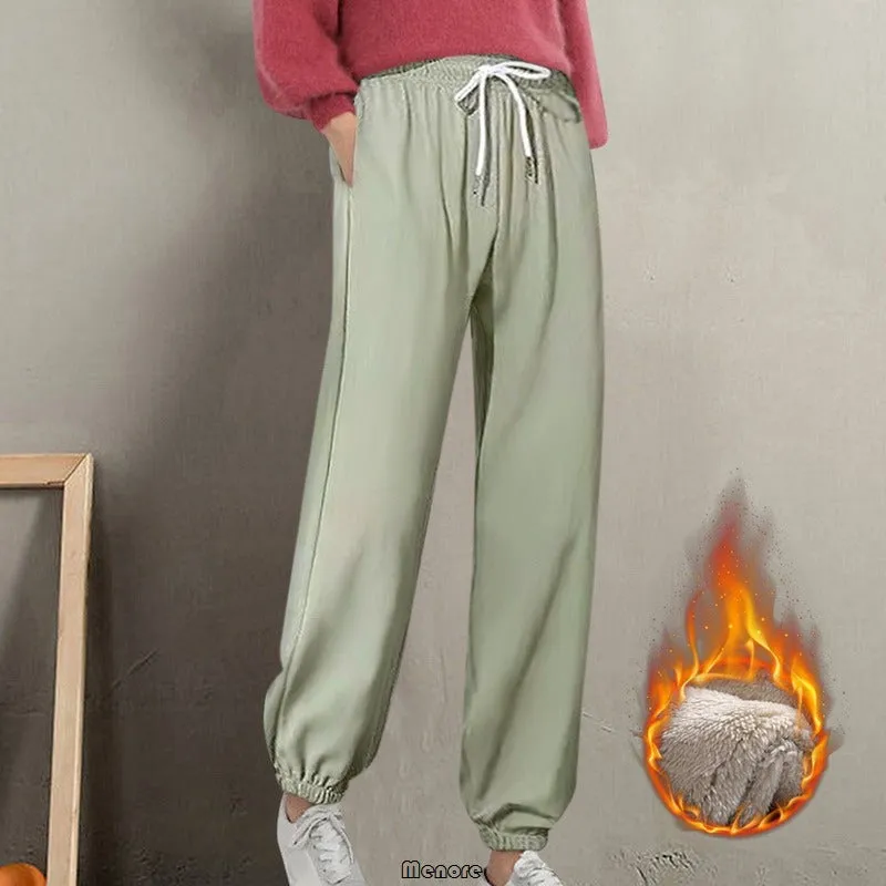 Versatile Thick Fleece Guard Pants
