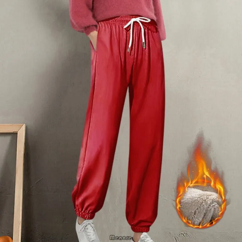 Versatile Thick Fleece Guard Pants