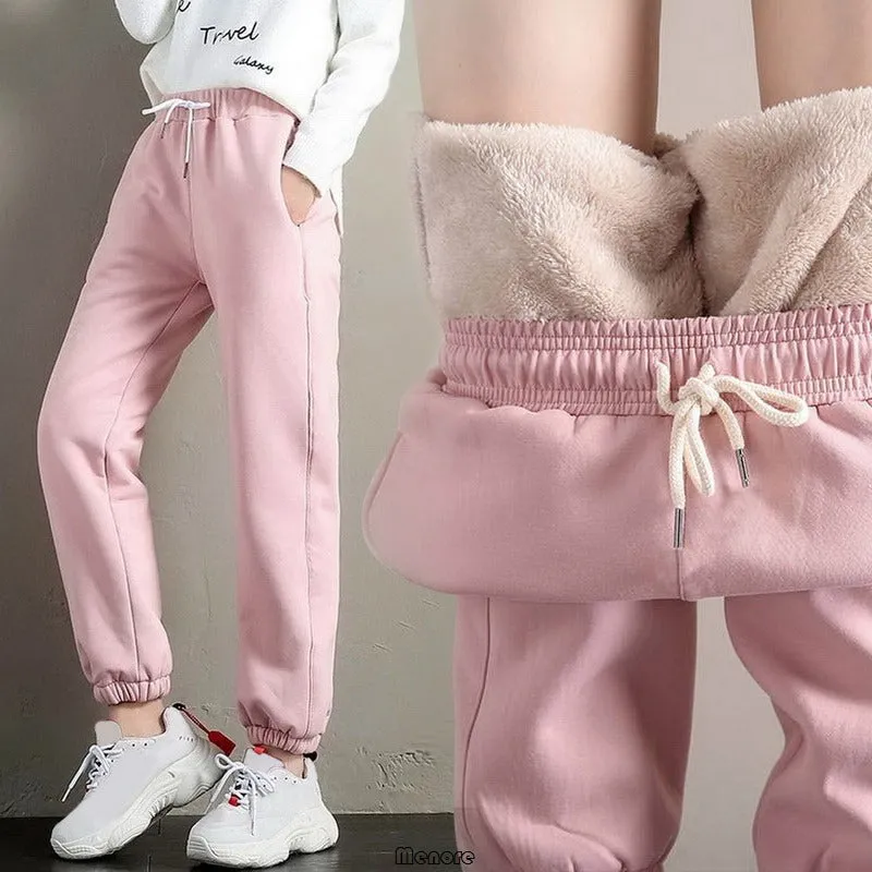 Versatile Thick Fleece Guard Pants