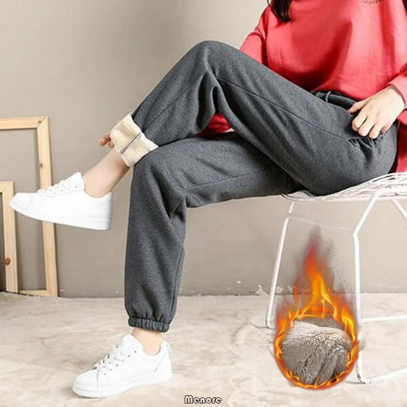 Versatile Thick Fleece Guard Pants