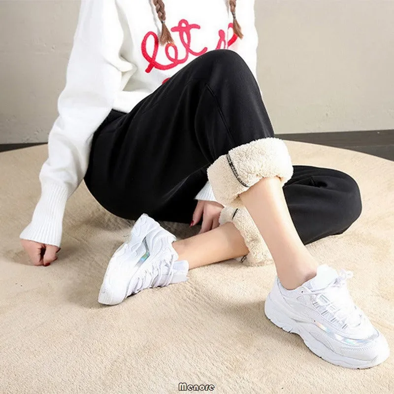 Versatile Thick Fleece Guard Pants