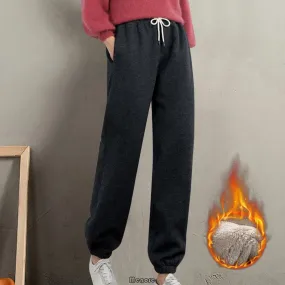 Versatile Thick Fleece Guard Pants