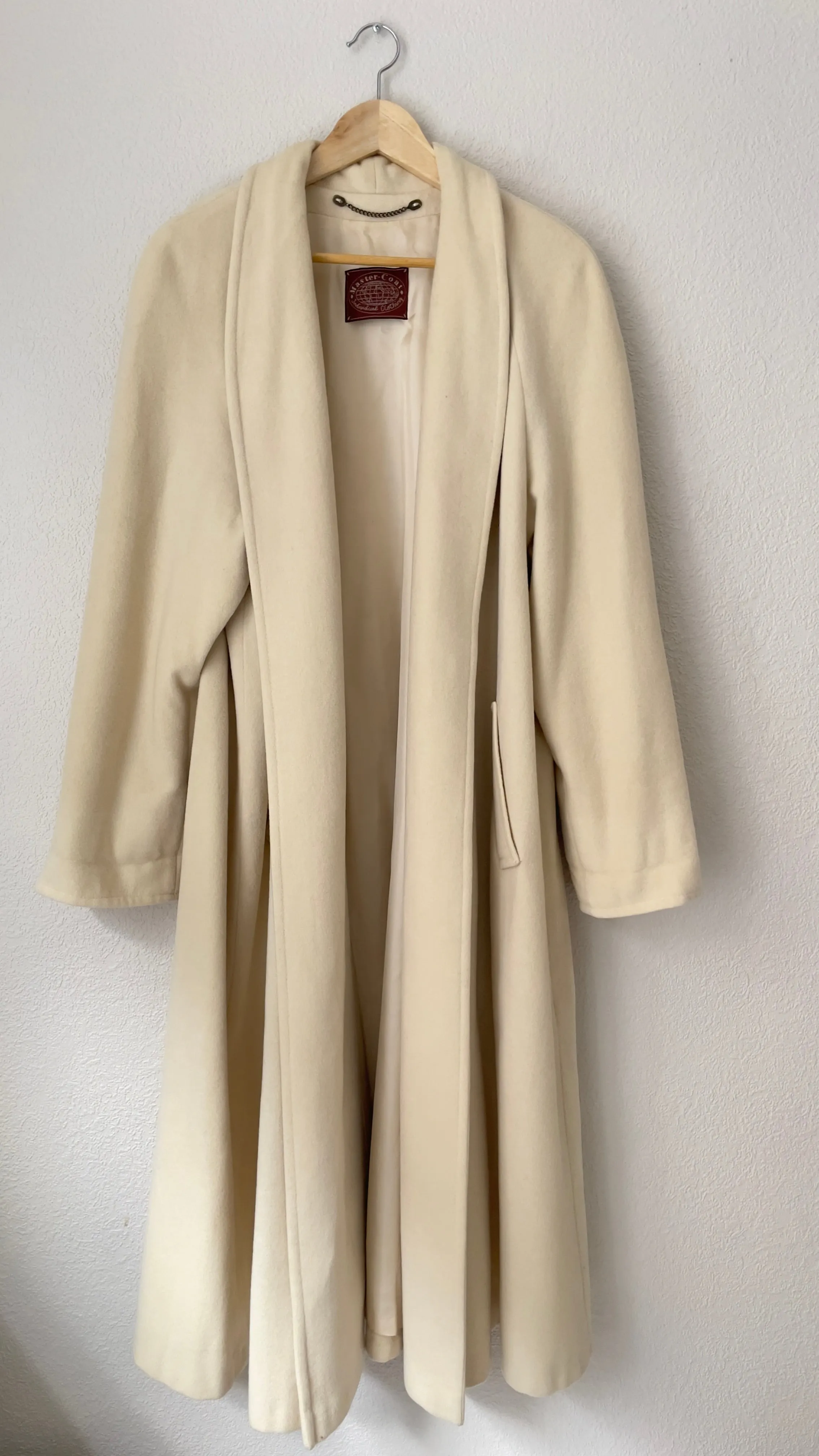 Vintage Off White Over Coat - Master Coat