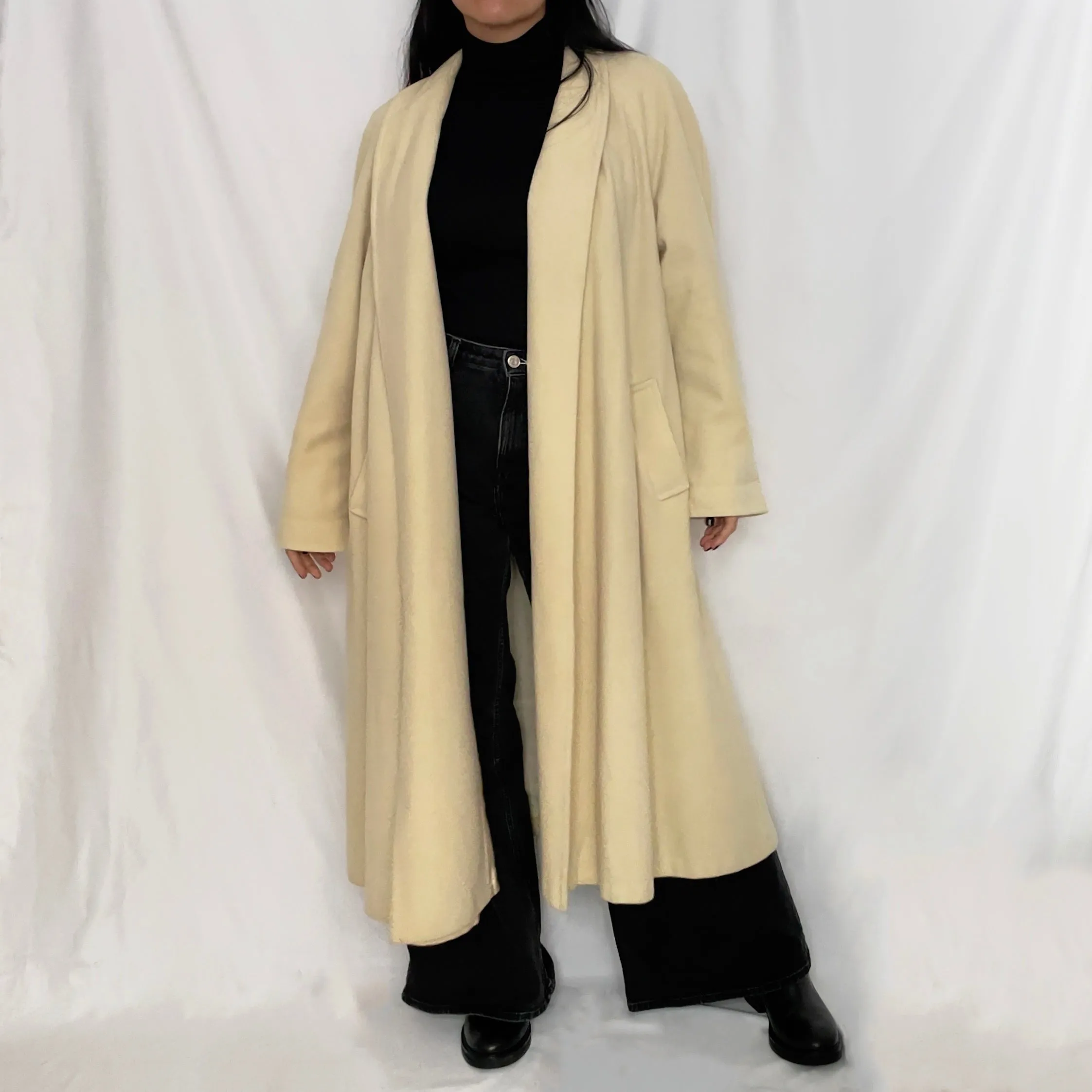 Vintage Off White Over Coat - Master Coat