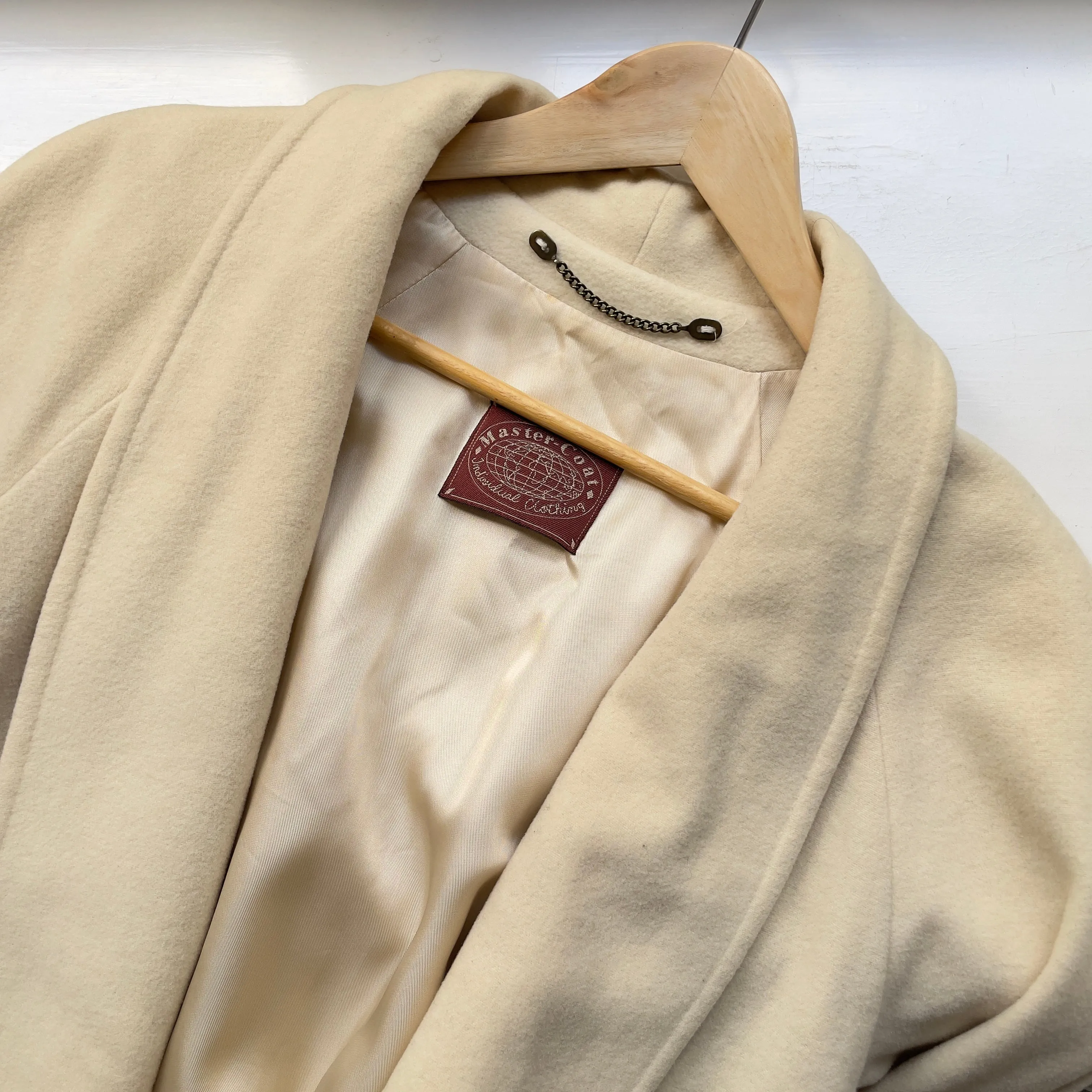 Vintage Off White Over Coat - Master Coat
