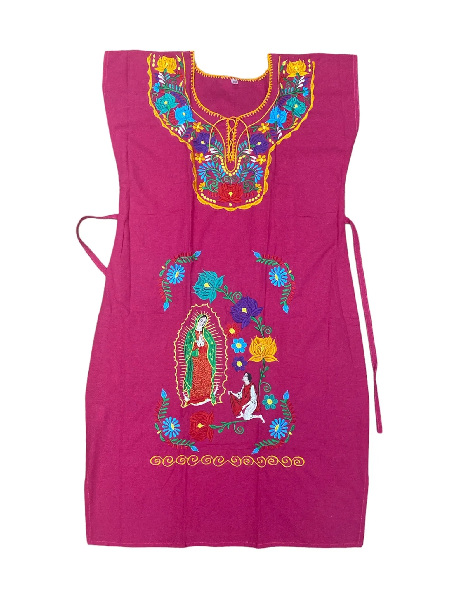 Virgen Embroidered Dress