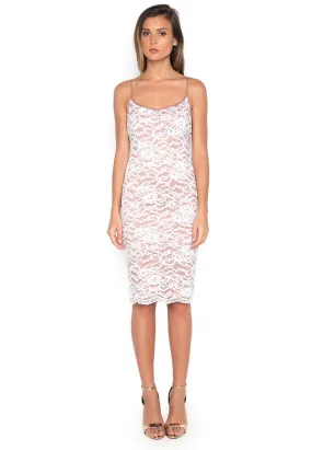 White Lace Lingerie Dress