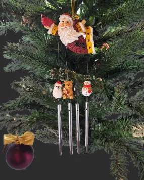 Wind chime Santa Christmas Ornament