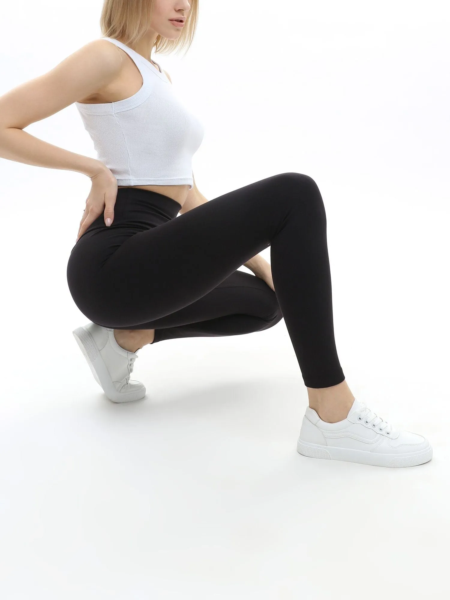 Womens Alina Soft Touch Leggings Black