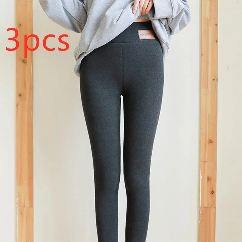 Women's lamb wool leggings