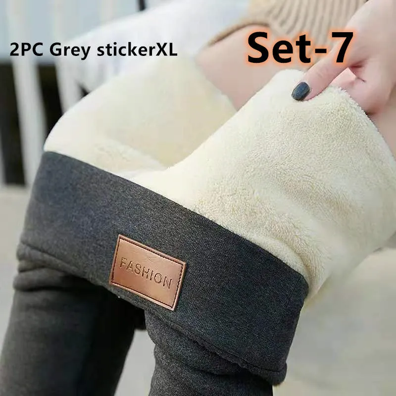 Women's lamb wool leggings