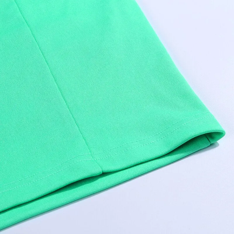 Women's Stretchy Skinny Sleeveless Mini Dress