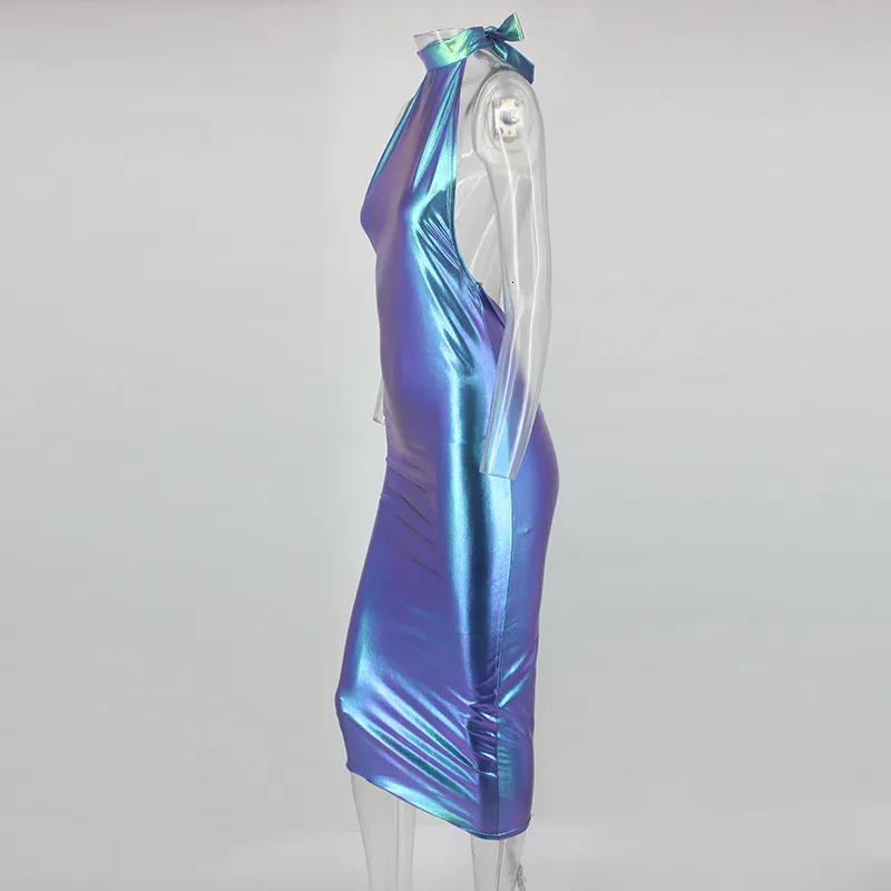 Women's Summer Sleeveless Sheath Backless Long Dress