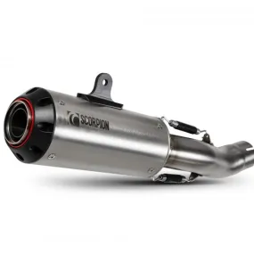 Z900 Red Power Slip-on Brushed Stainless Steel Sleeve. not US model. 2020-2023 (PKA136SEO)