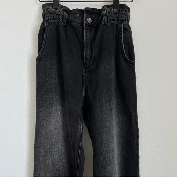 ZARA High-waist Paperbag Jeans